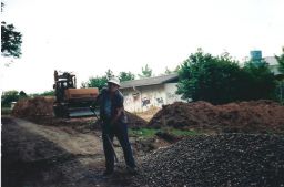 Bau der Zuchtanlage Bild Nr.3